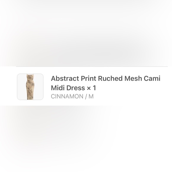 MICAS midi ruched mesh dress - Picture 3 of 3